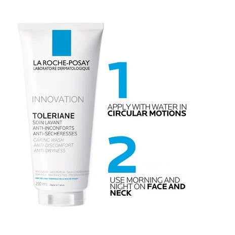 La Roche-Posay Toleriane Caring Face Wash 200ml.