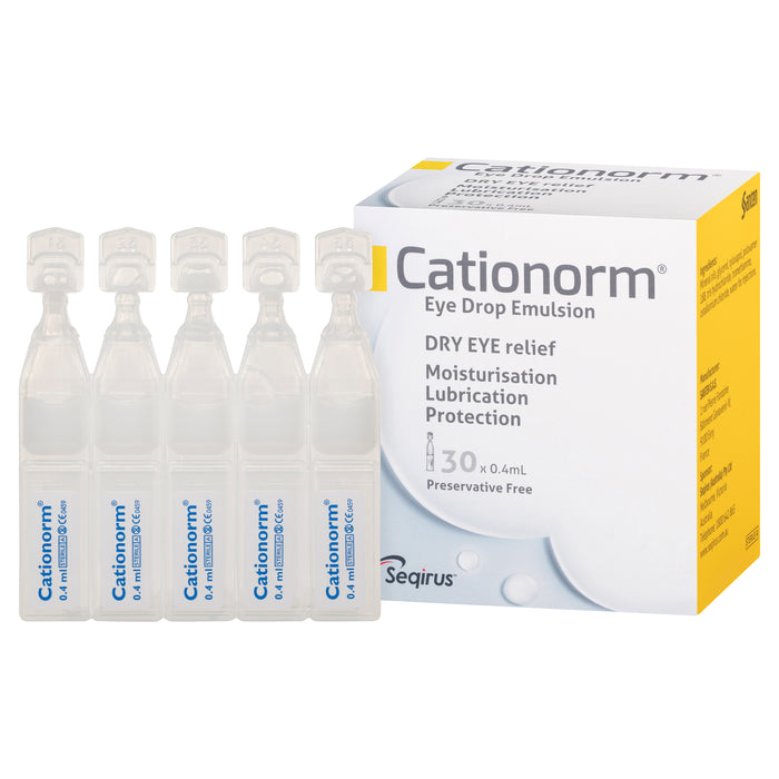 Cationorm Prefilled Single Dose 30x4ml