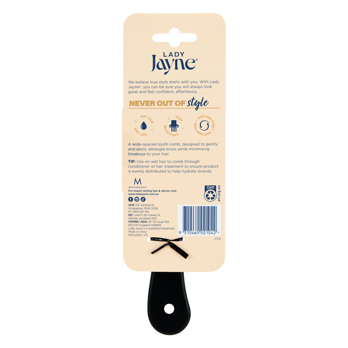 Lady Jayne Wet Care Comb Sure Grip.
