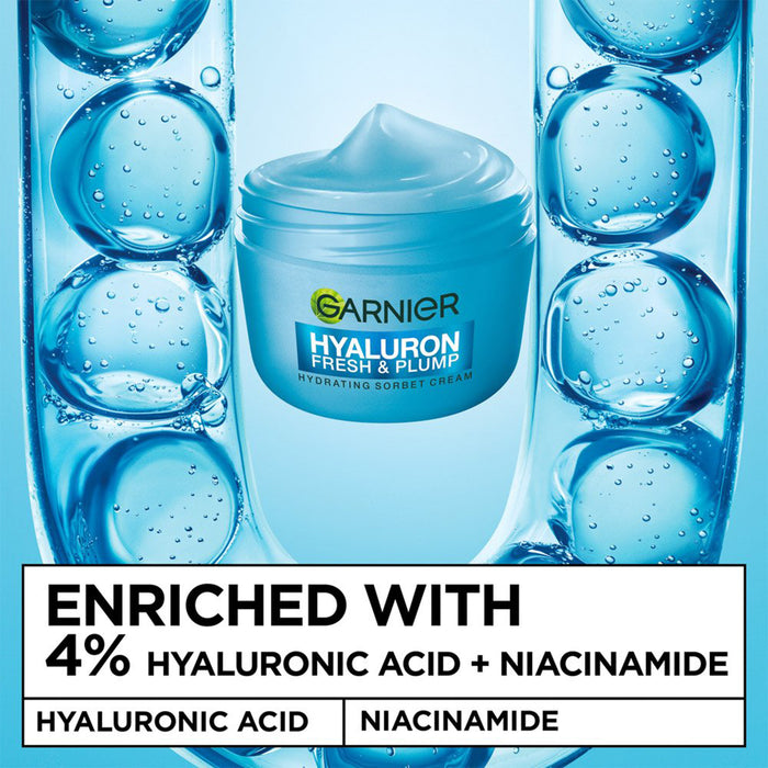 Garnier Hyaluron Fresh & Plump sorbet cream 85ml