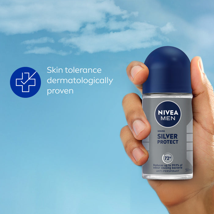 Nivea Men Deodorant Silver Protect Roll On 50ml