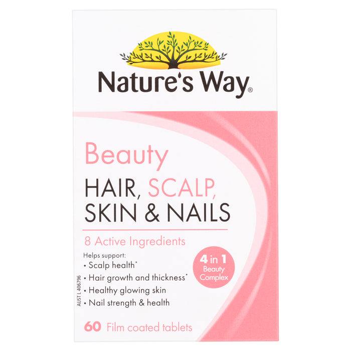 Nature's Way Hair Scalp Skin & Nails 60 Tablets