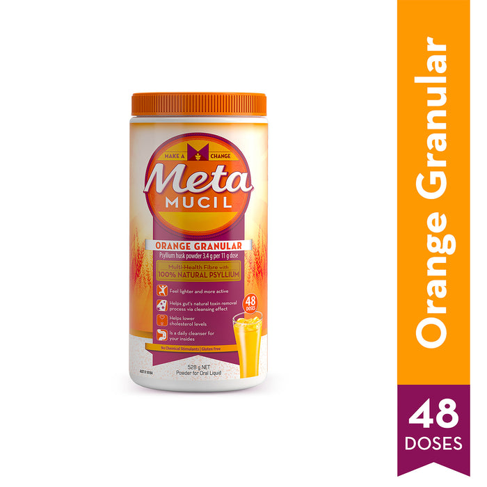 Metamucil Granular Orange 48 Doses 528g