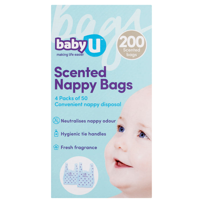 Baby U Nappy Bags 200 Pack.