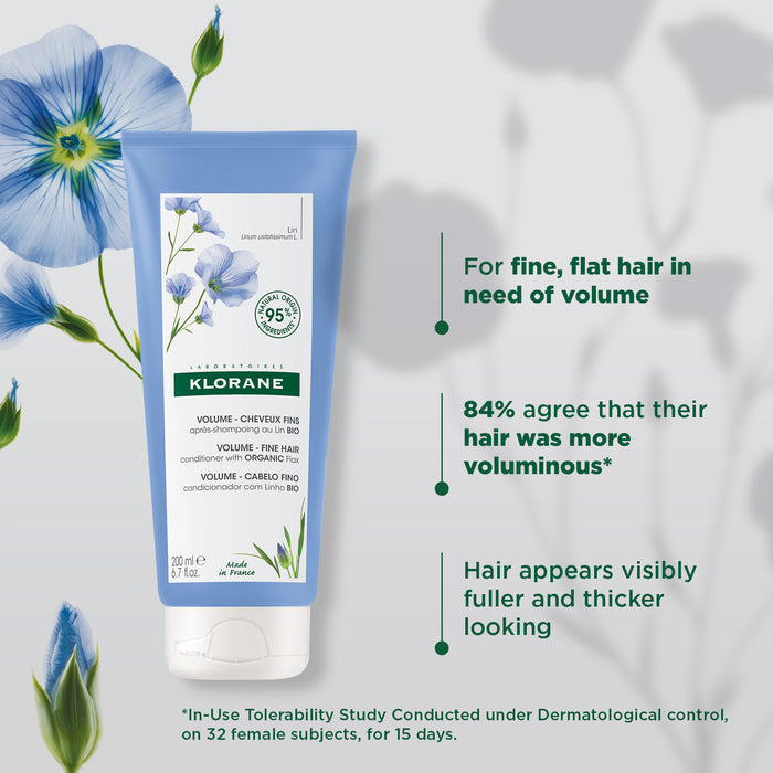 Klorane Flax Fiber Conditioner 200ml