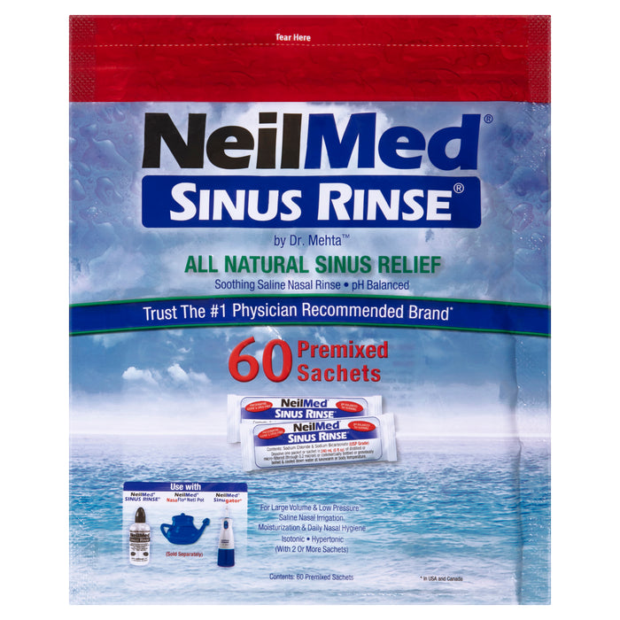 NeilMed Sinus Rinse Kit 60 Sachets