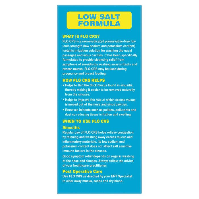 Flo CRS Kit 4 Sachets.