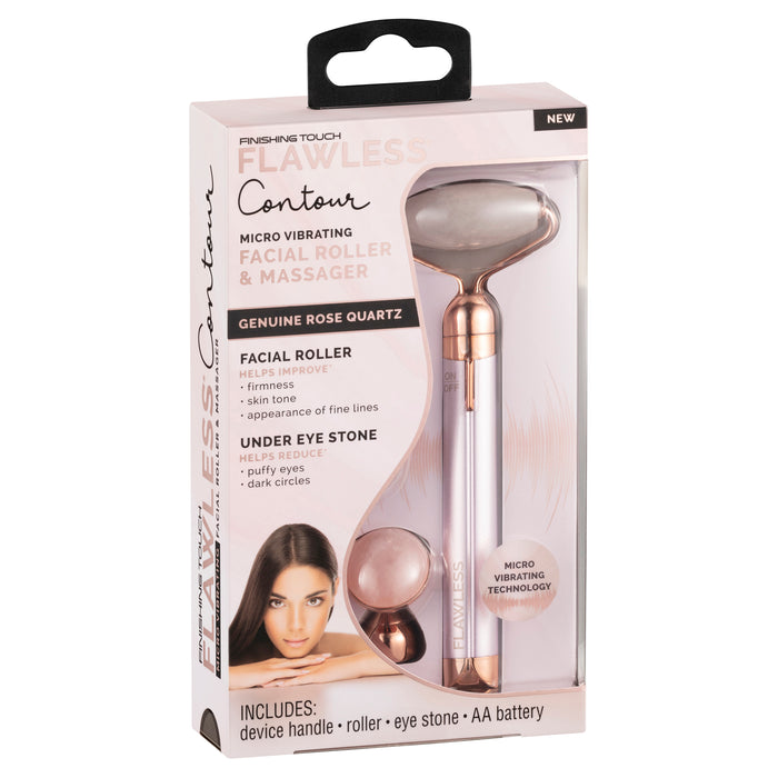 Finishing Touch Flawless Contour Facial Roller And Massager.