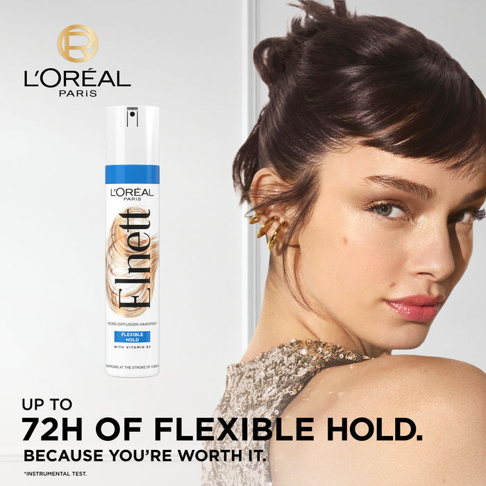 L'Oreal Elnett Flexible Hold Vitamin B5 75ml.
