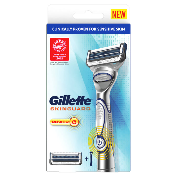 Gillette Skinguard Power Razor + 1 Cartridge.