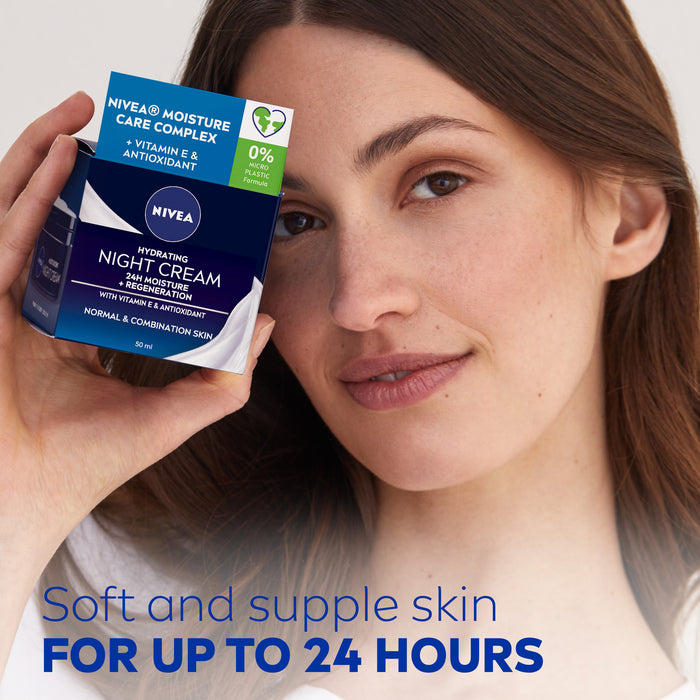 Nivea Daily Essentials Regenerating Normal Skin/Combination Skin Night Cream 50ml.