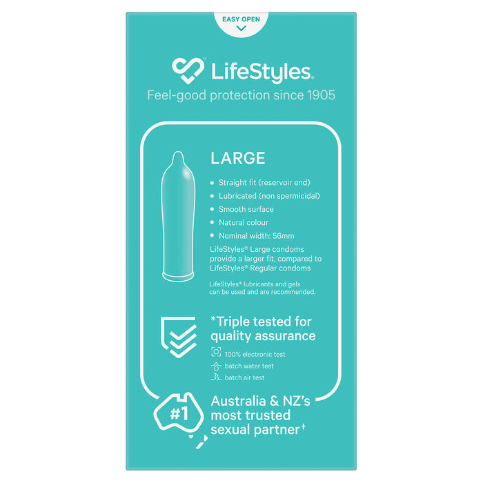 Lifestyle Condom Large 10.