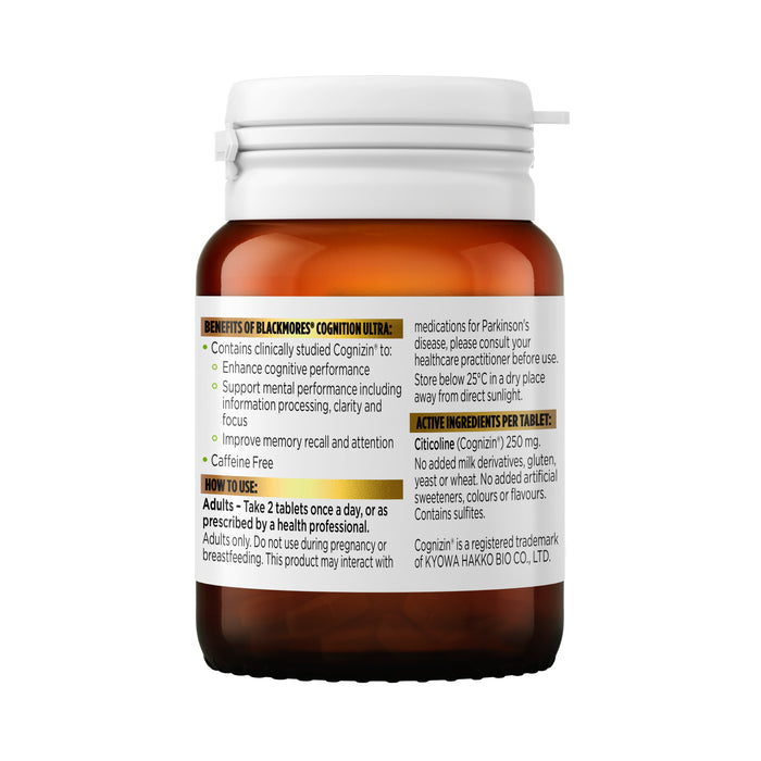 Blackmores Cognition Ultra 30Tablets
