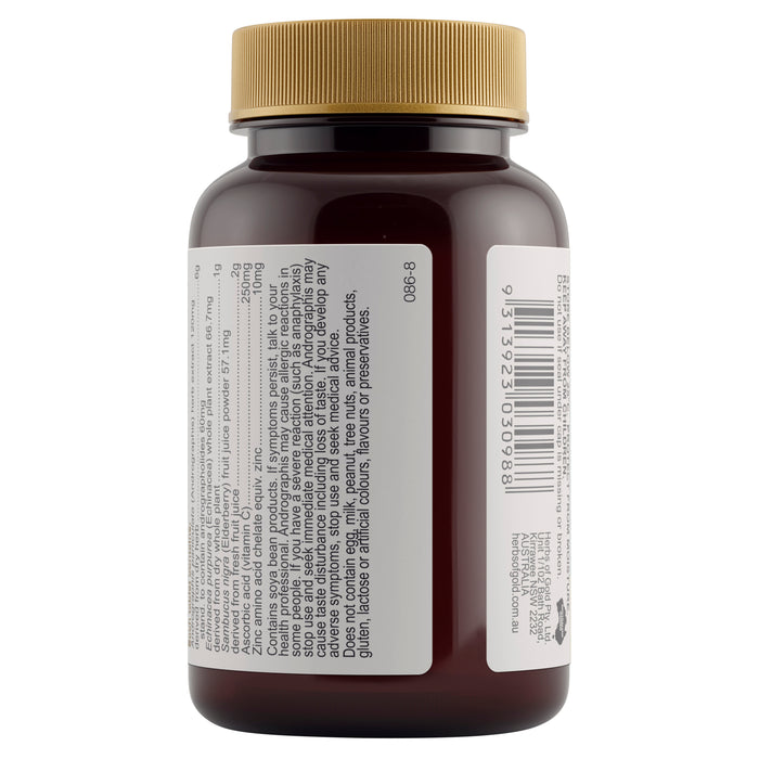 Herbs Of Gold Cold & Flu Strike 30 Tablets.