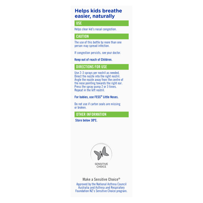 Fess Children's Nasal Spray 20ml