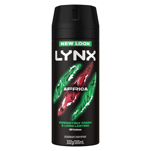 Lynx Body Spray Africa 165ml — Giant Chemist Harbour Town