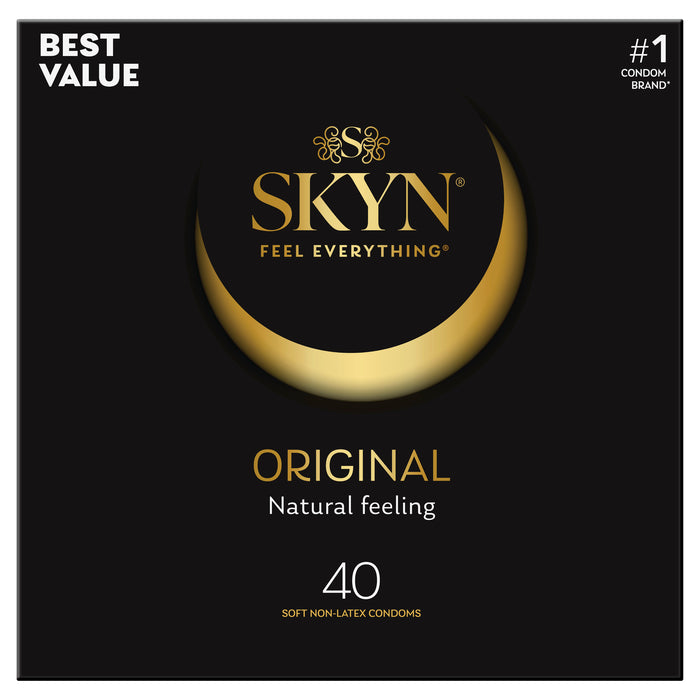 Ansell Lifestyles Condoms SKYN Original 40 Soft Latex Free