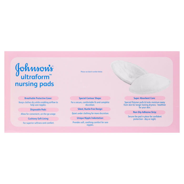 Johnson's Nursing Pads Ultraform 24