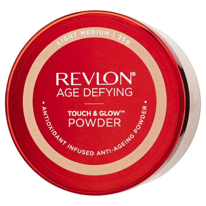 Revlon Age Defying Touch & Glow Powder Light Medium 25g.