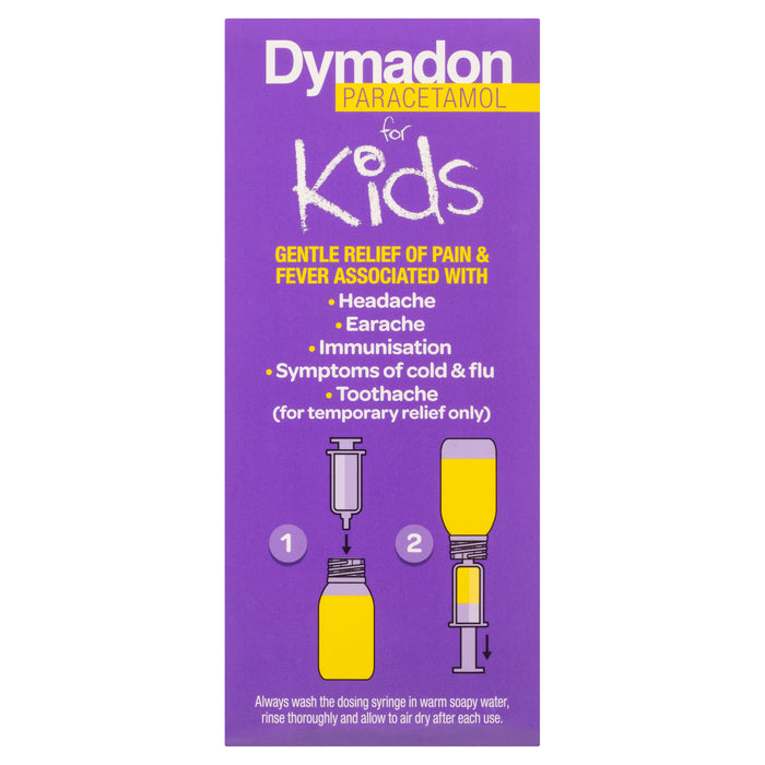 Dymadon 2 -12 Years 200ml Strawberry.