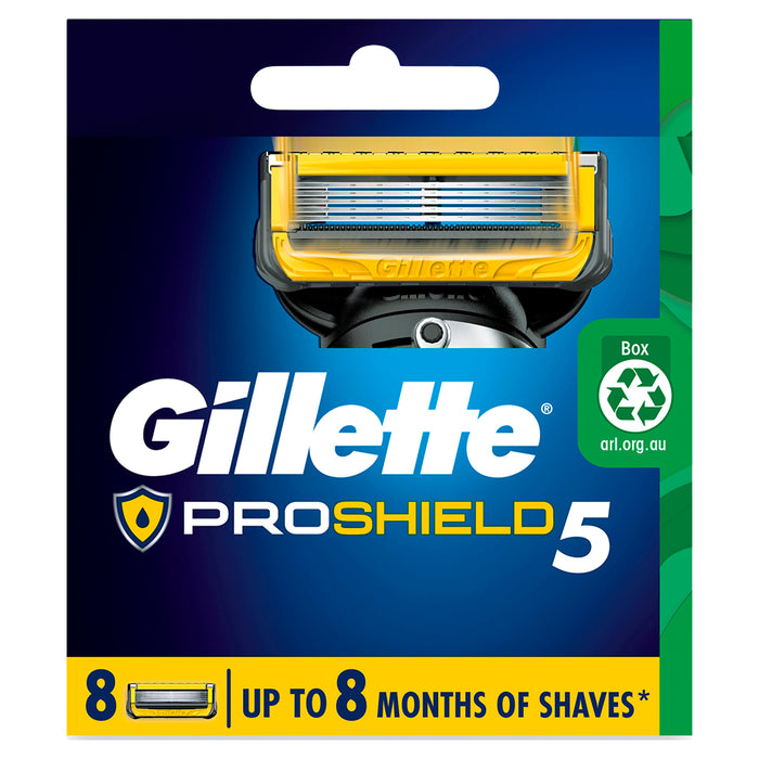 Gillette Fusion Proshield Blade Refills 8 Pack