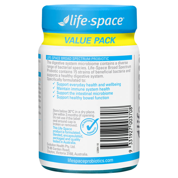 Life-Space Broad Spectrum Probiotic 90 Capsules