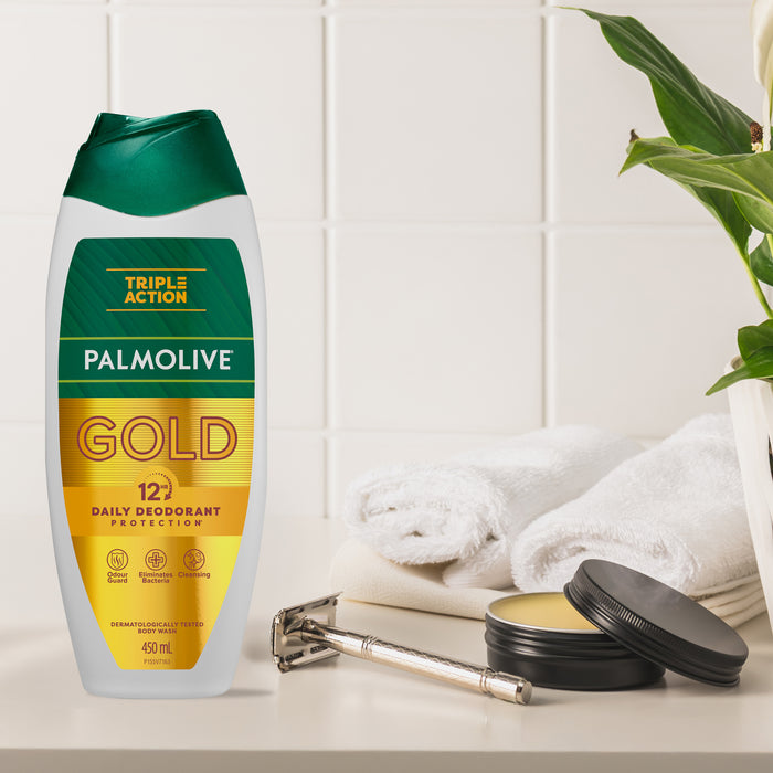 Palmolive Gold Triple Action Body Wash 450ml