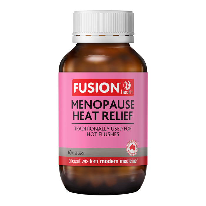 Fusion Health Menopause Heat Relief 60 Capsules