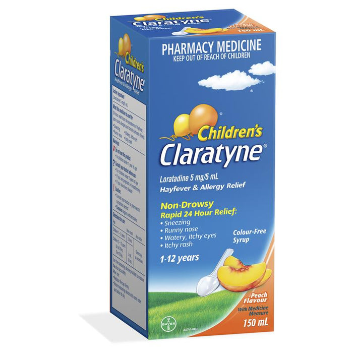 Claratyne Syrup Peach 150ml