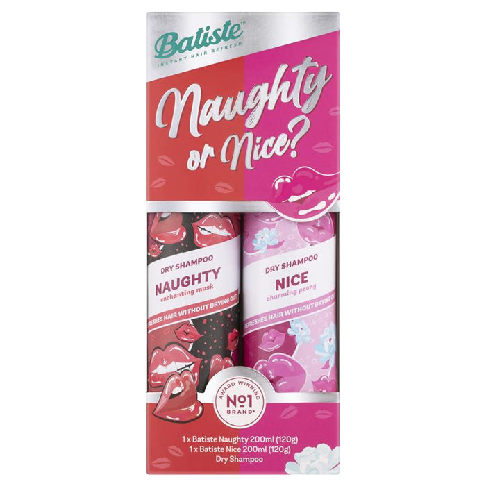 Batiste Dry Shampoo Naughty/Nice 200ml Gift Pack