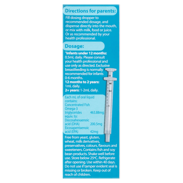 Nature's Way Kids Smart Dha Drops 20ml