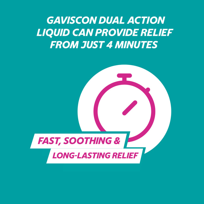 Gaviscon Dual Action Liquid Pepermint 300ml
