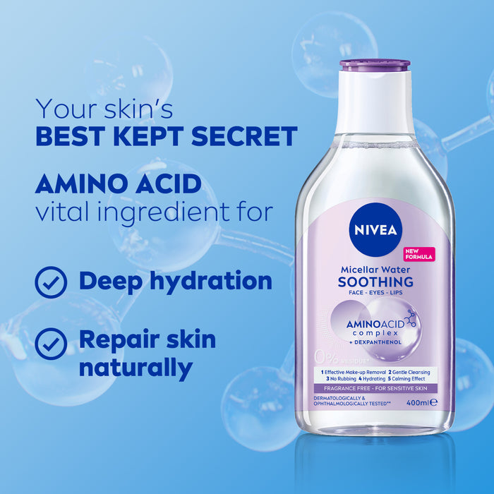 Nivea Micellar Cleansing Water Sensitive 400ml.