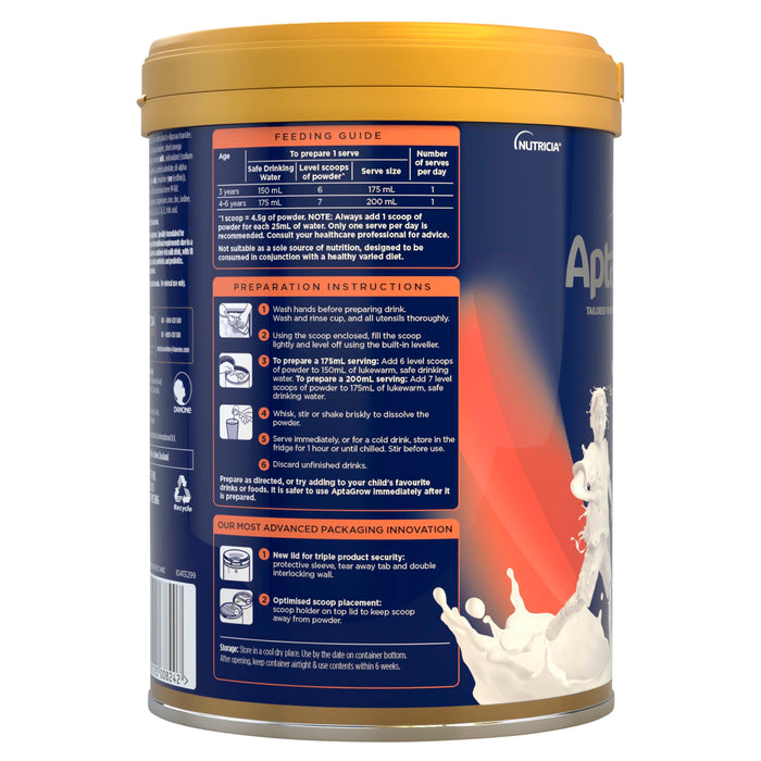Aptamil Aptagrow 3+ Years Milk Drink 900g