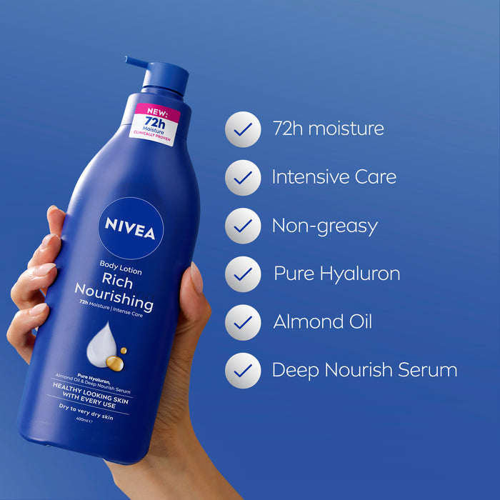 Nivea Body Lotion Rich Nourishing 400ml.