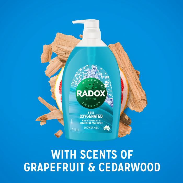 Radox Shower Gel Oxygen 1 Litre