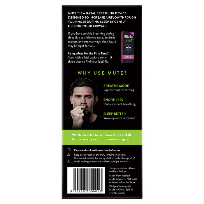 Mute Snoring Device Medium.