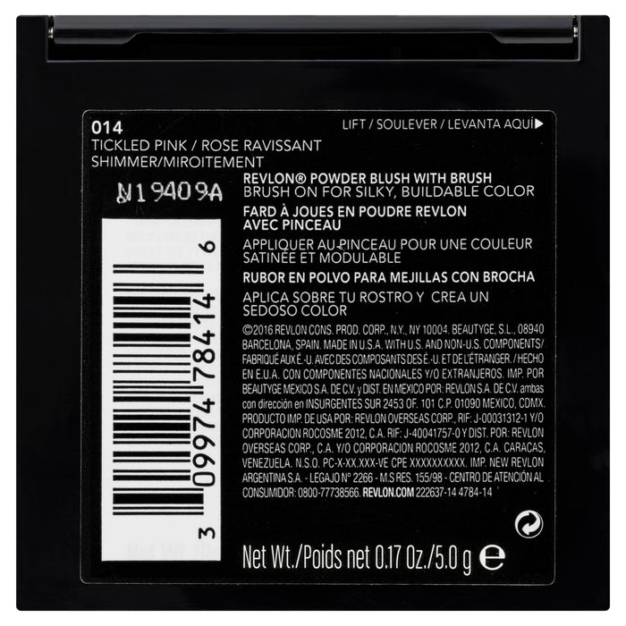 REV POWDER BLUSH 014 TICKLED PINK.