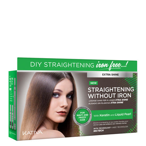 Kativa Hair Straightening Extra Shine Kit.