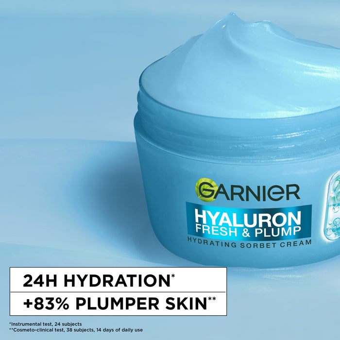 Garnier Hyaluron Fresh & Plump sorbet cream 85ml