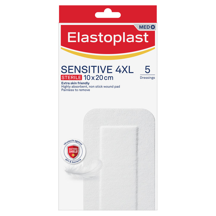Elastoplast Sensitive 4XL 5 Pack.