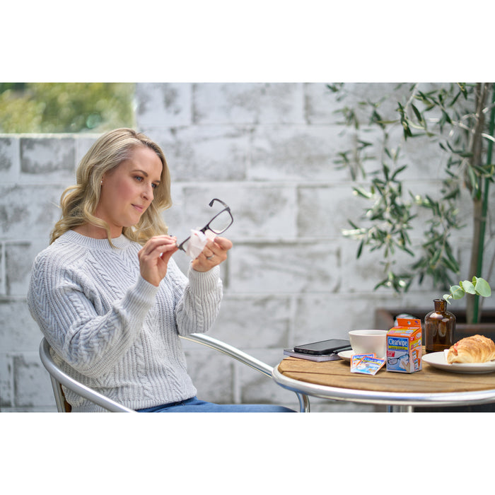 Clear Wipes Lens Cleaner Anti Fog 20 Pack