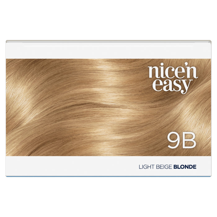 Clairol Nice N Easy 9B Light Beige Blonde.