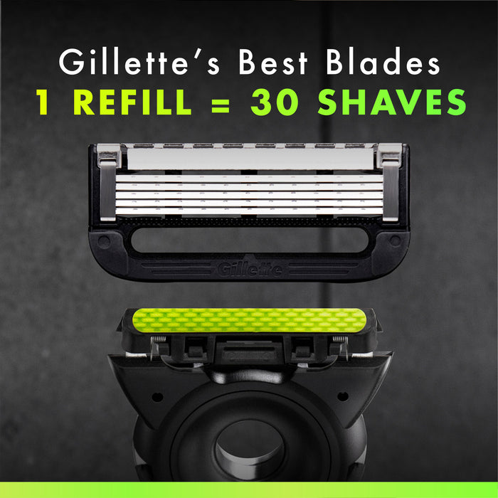 Gillette Labs Razor 2 Blade Refills And Magnetic Stand