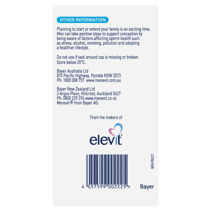 Menevit Tablets 90