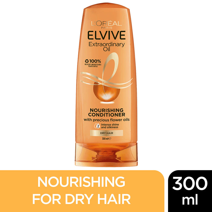 L'Oreal Elvive Extraordinary Oil Conditioner With 6 Precious Flower Oils 300ml