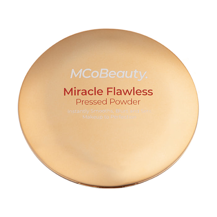 MCo Beauty Miracle Flawless Pressed Powder 1 Light