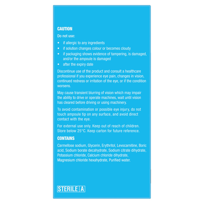 Optive Sensitive Eye Drops 0.4ml x 30.