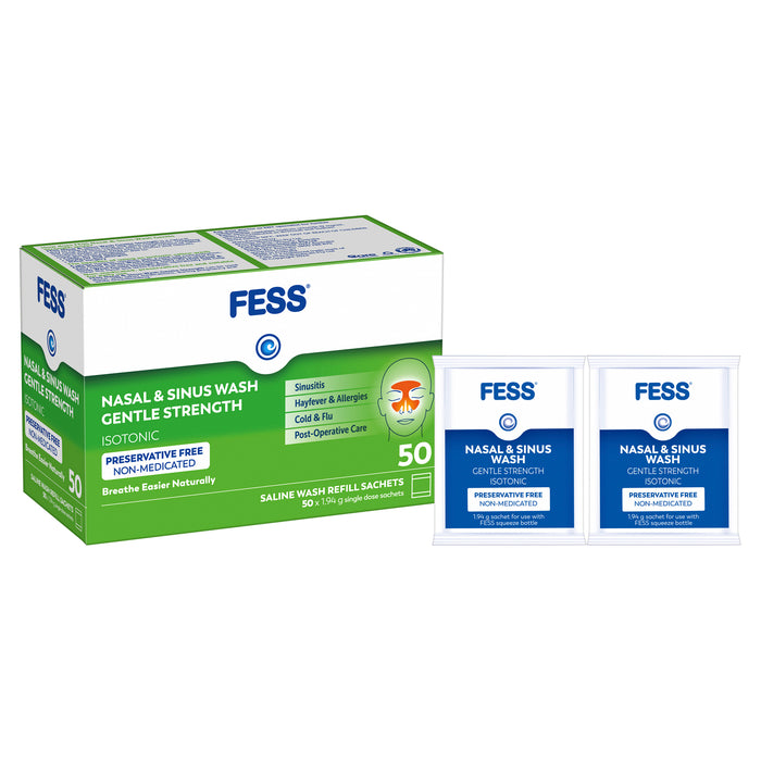 Fess Nasal & Sinus Wash Gentle Refill 50