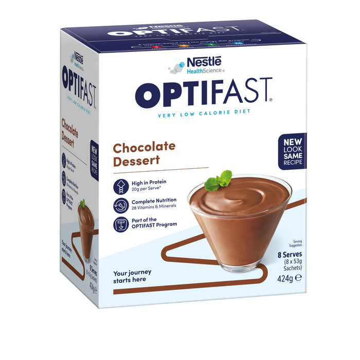 Optifast VLCD Dessert Chocolate 8X53g